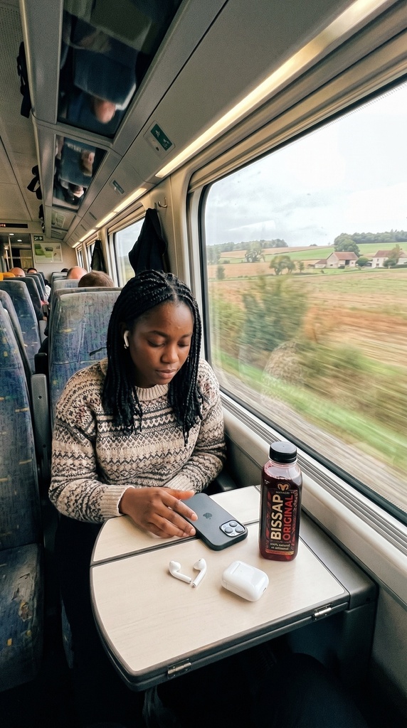Voyage TGV France bissap Mayagri compagnon trajet
