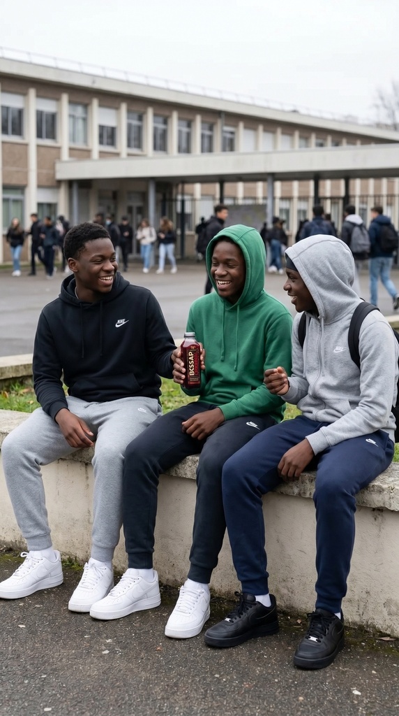Lyceenne diaspora sortie cours bissap apres-midi