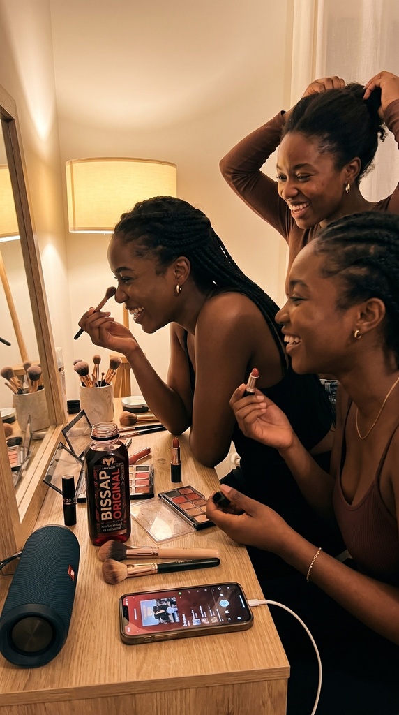 Soiree salon samedi soir apero bissap Mayagri ambiance africaine