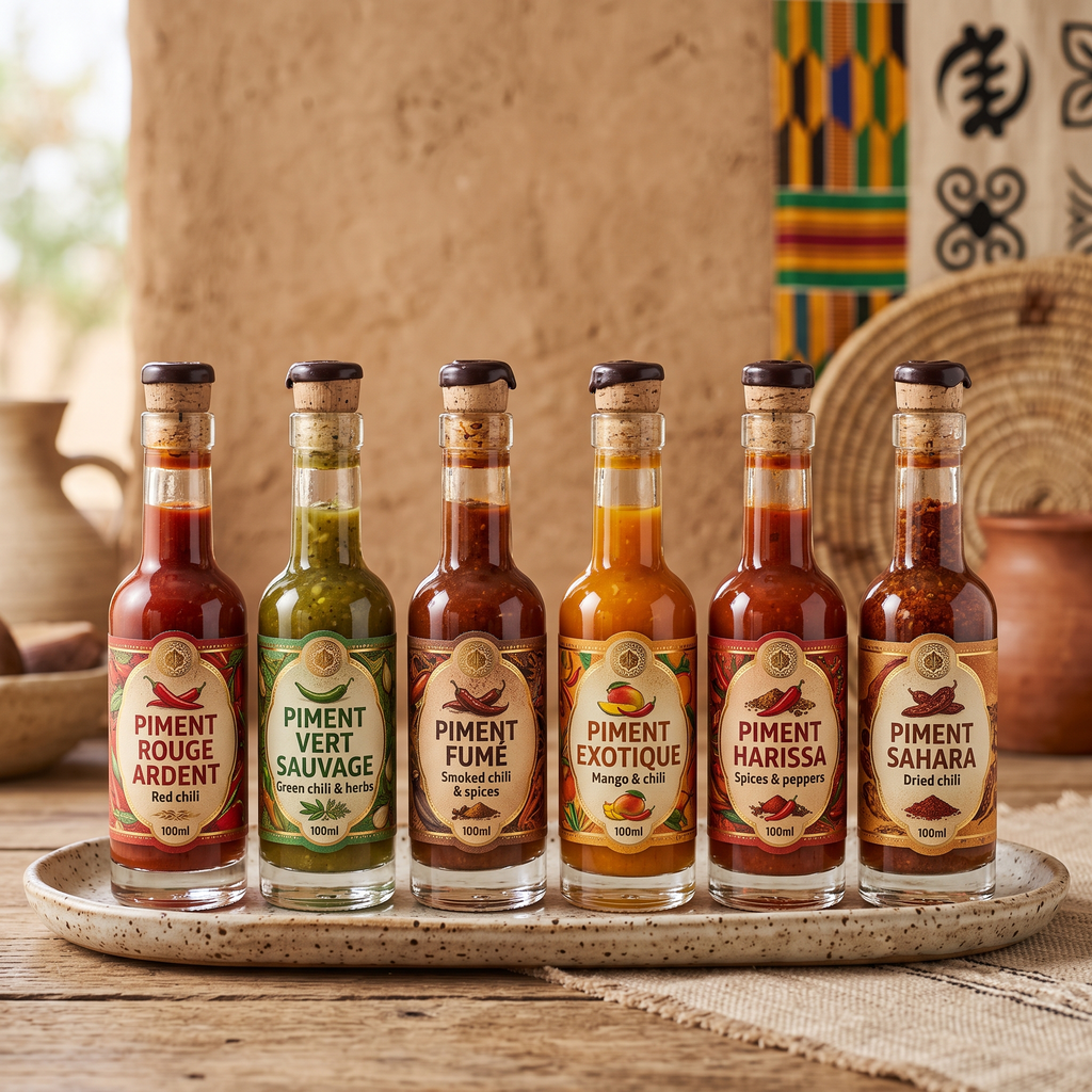 Pack Decouverte — 6 Sauces Piments