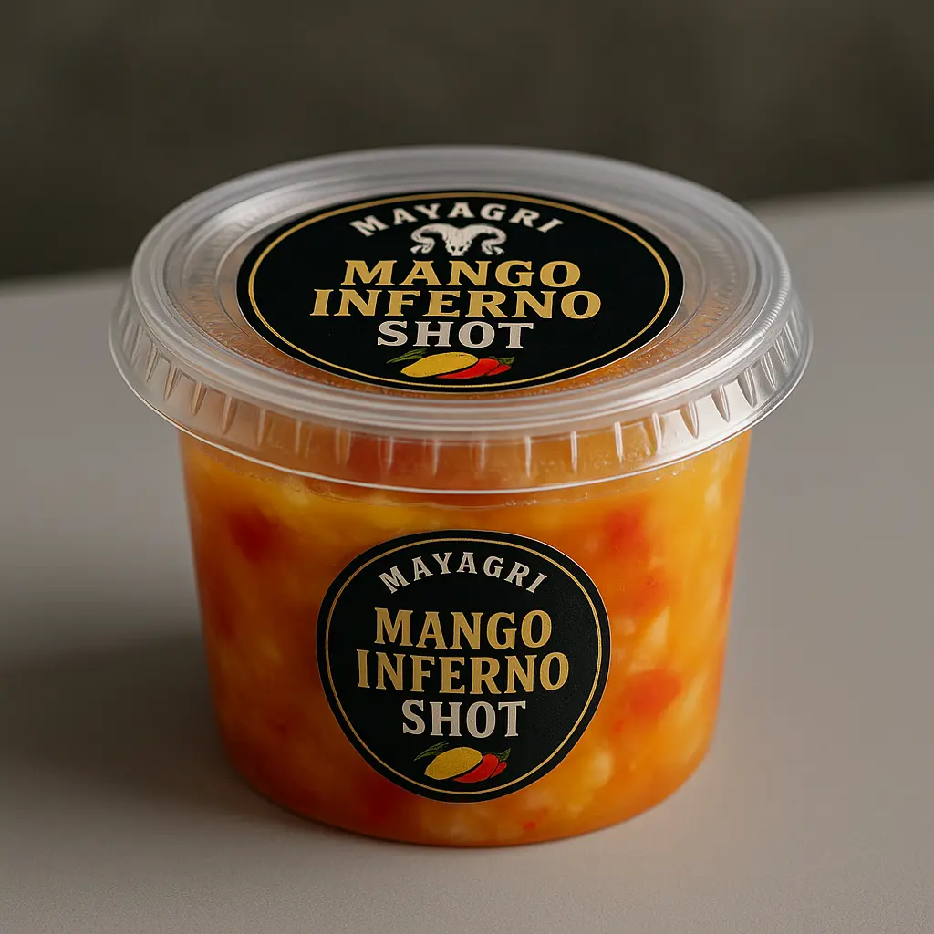 Mango inferno inferno shot (piment)