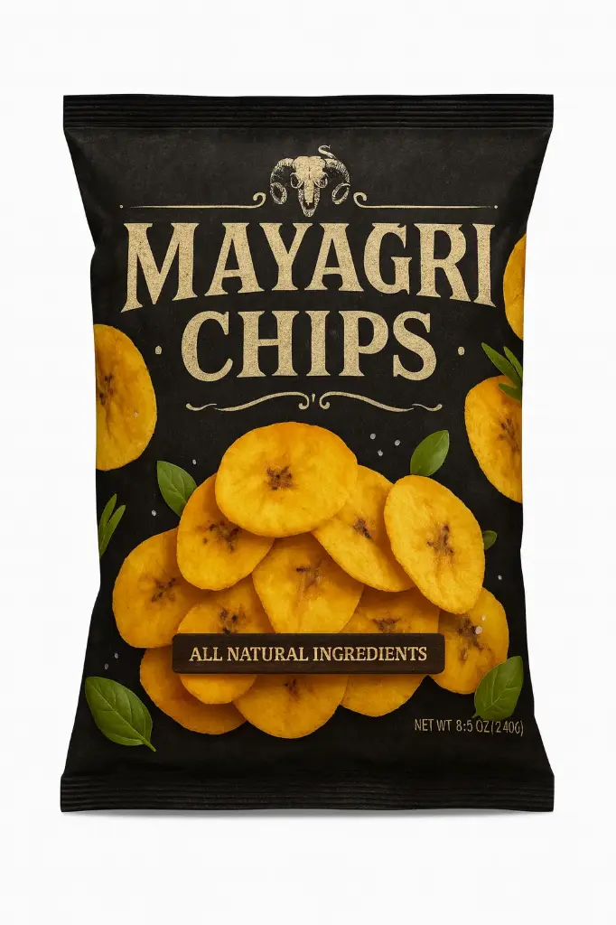 Chips de banane plantain