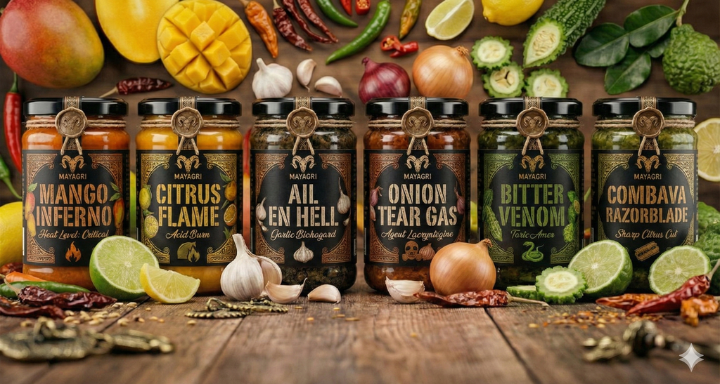 Pack Decouverte — 6 Sauces Piments